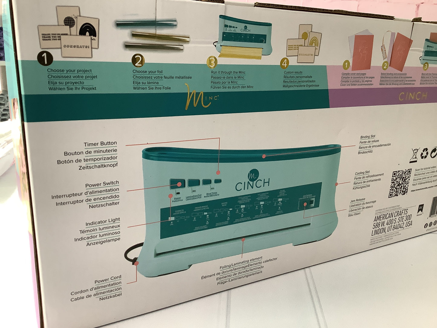 CINCH PARA ENCUADERNAR Y LAMINAR