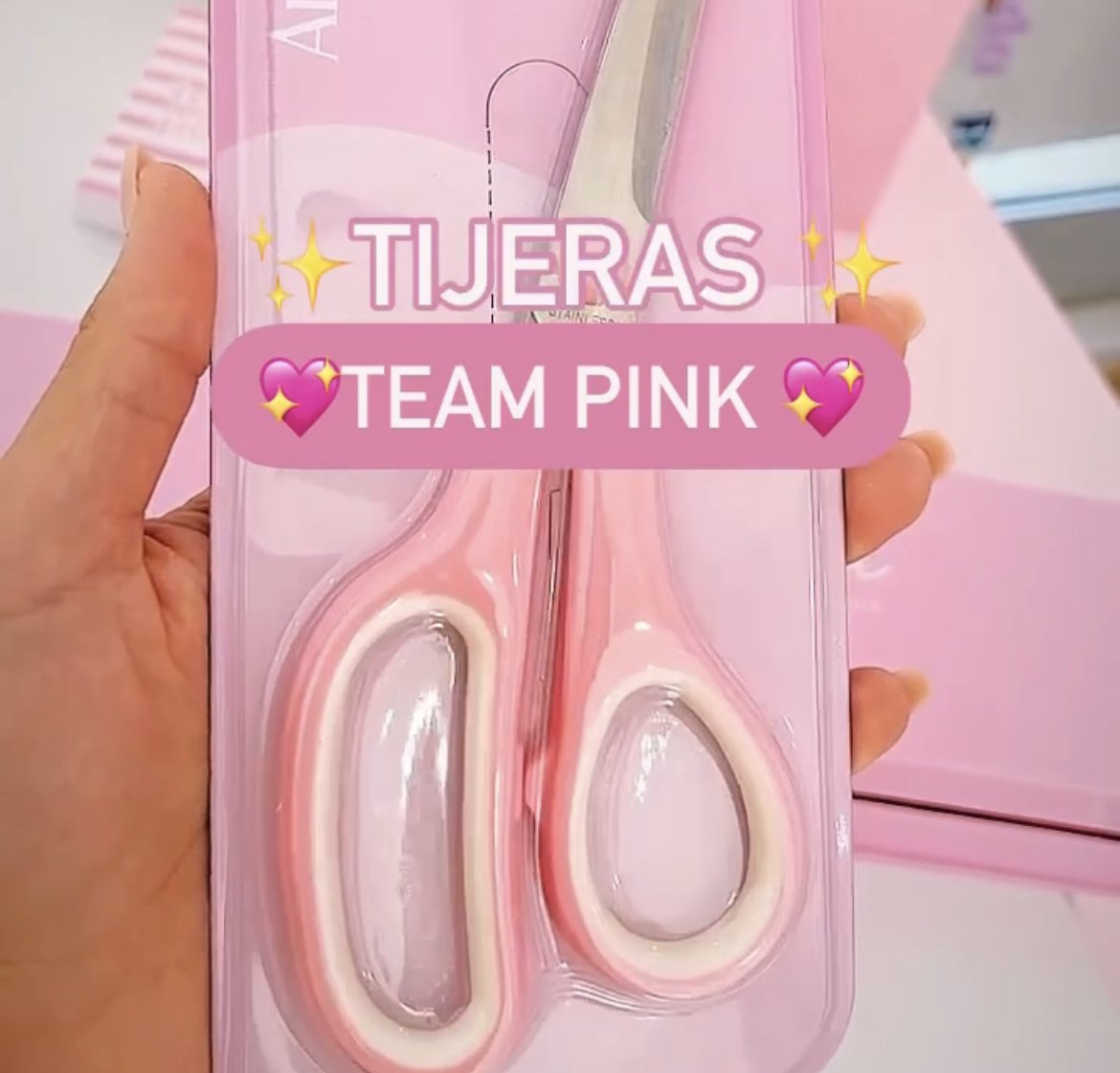 TIJERAS TEAM PINK
