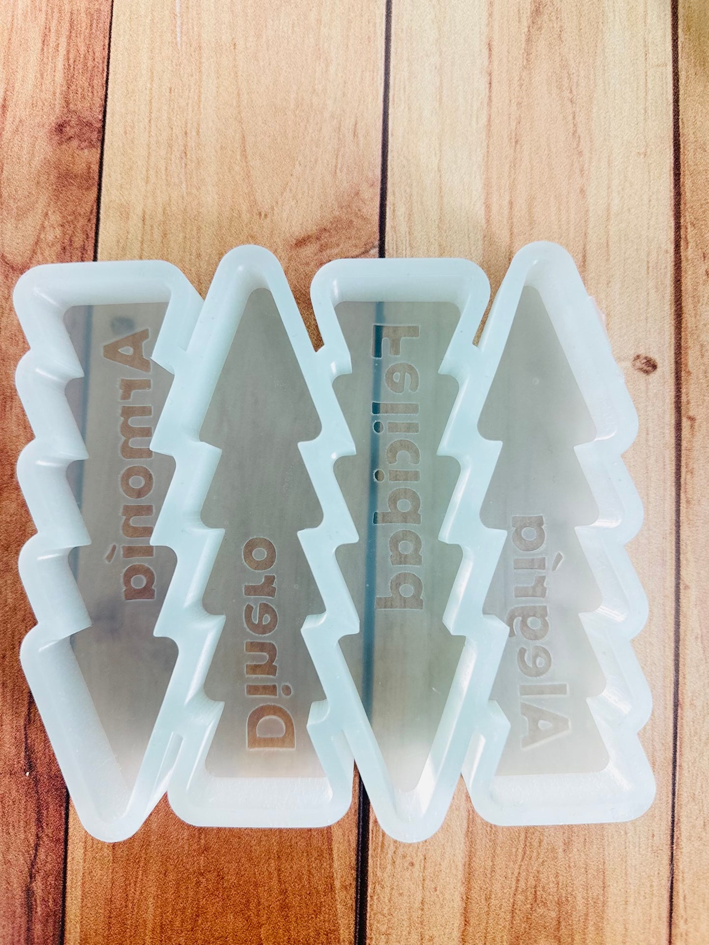 MOLDES DE SILICON VELAS DE ADVIENTO