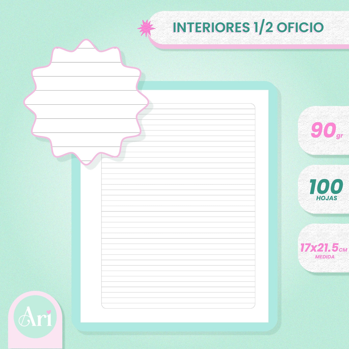 INTERIOR 1/2 OFICIO