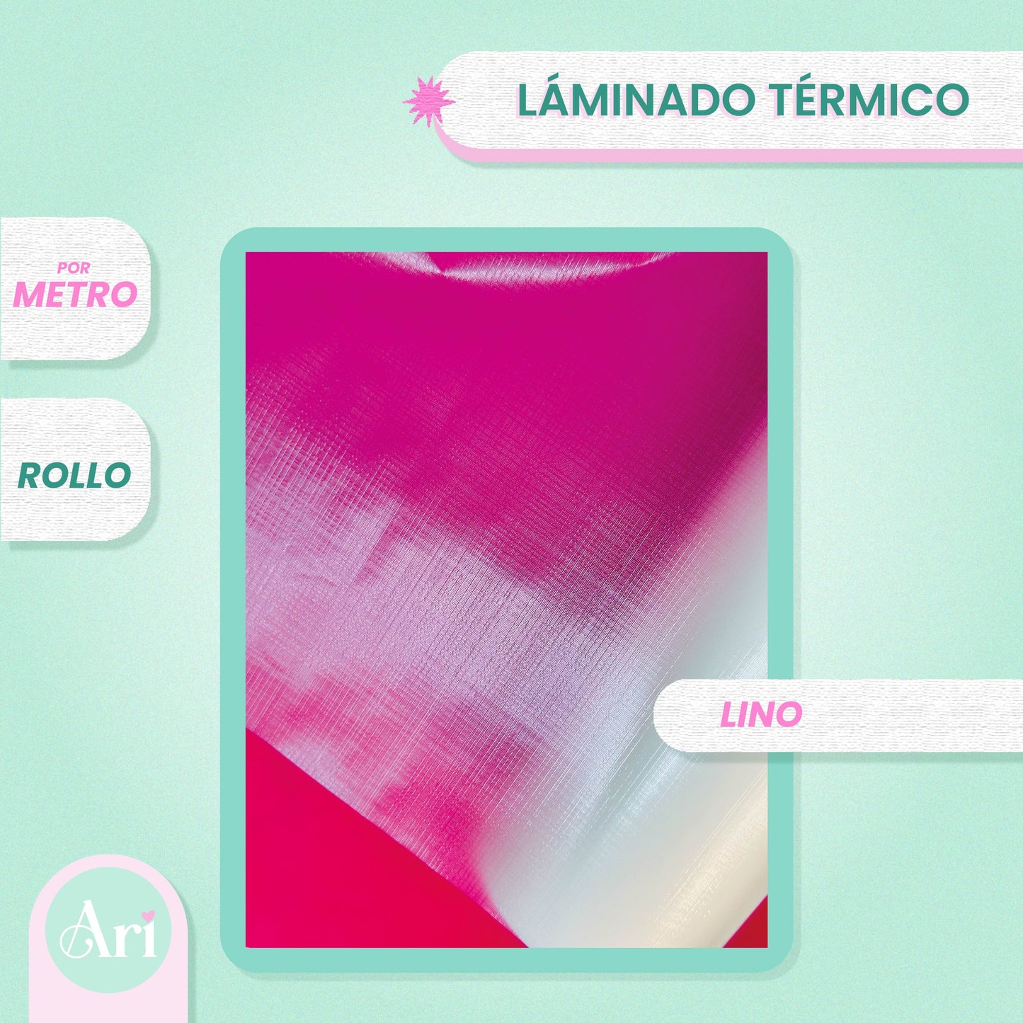 LAMINADOS TÉRMICO PREMIUN 50 MTS