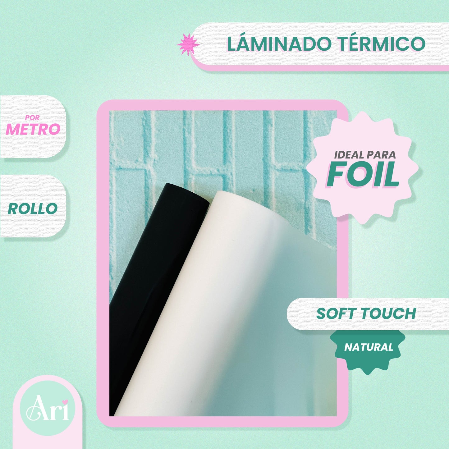 LAMINADOS TÉRMICO PREMIUN 50 MTS