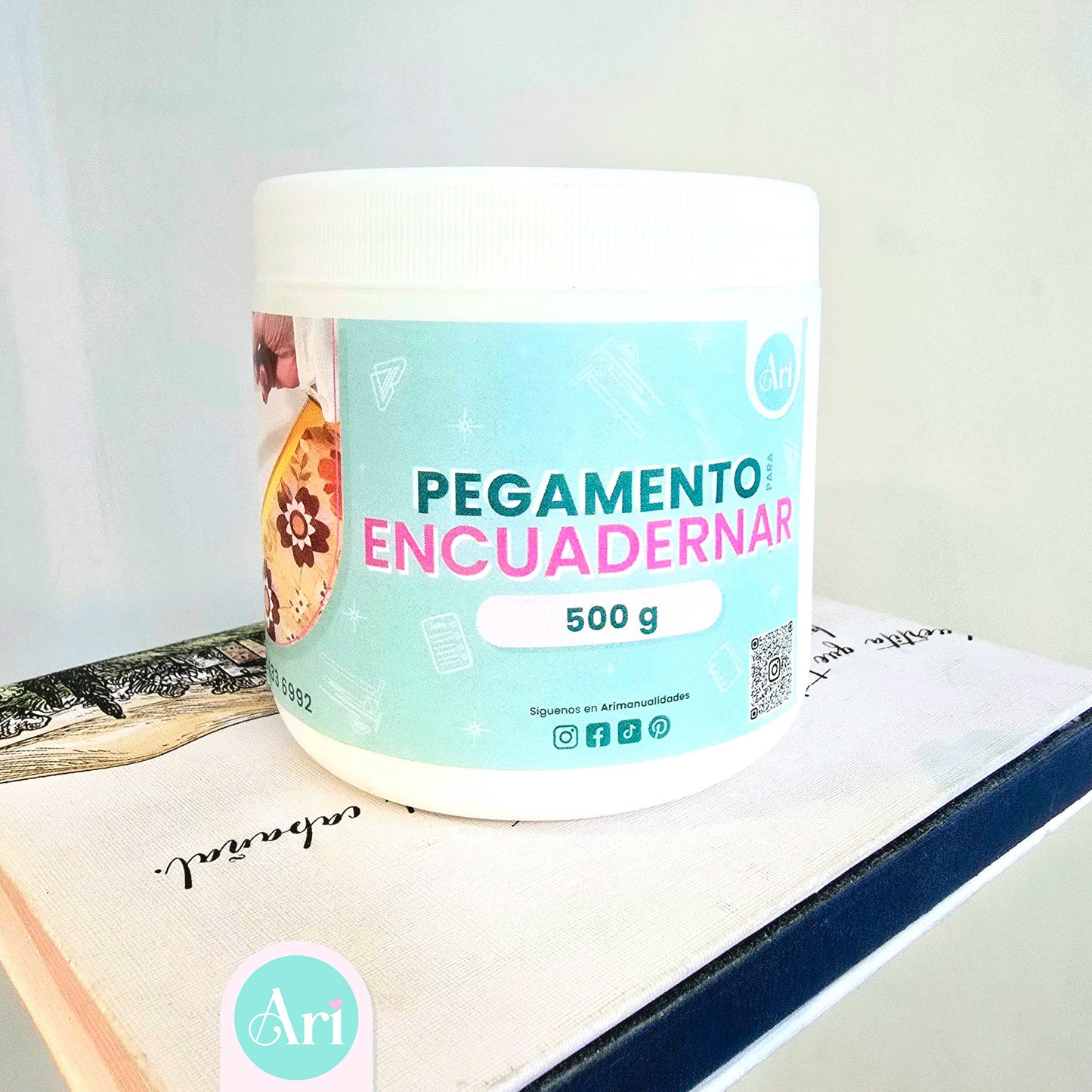 PEGAMENTO PARA ENCUADERNAR