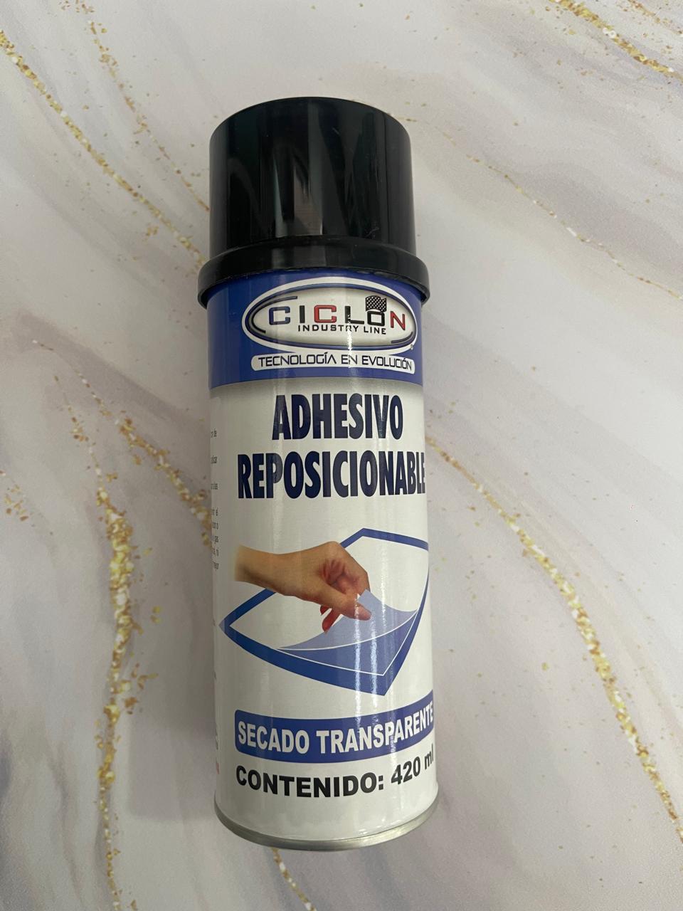 ADHESIVO REPOSICIONABLE SECADO TRANSPARENTE 420ML