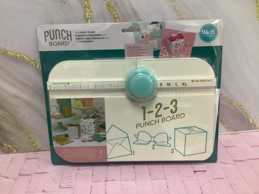 Tabla Punch Board 123 We Are