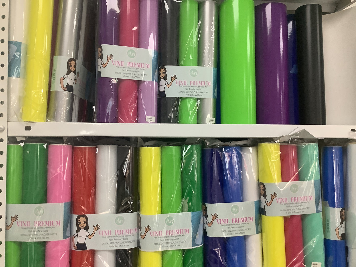 KIT 3 ROLLOS VINIL PREMIUM