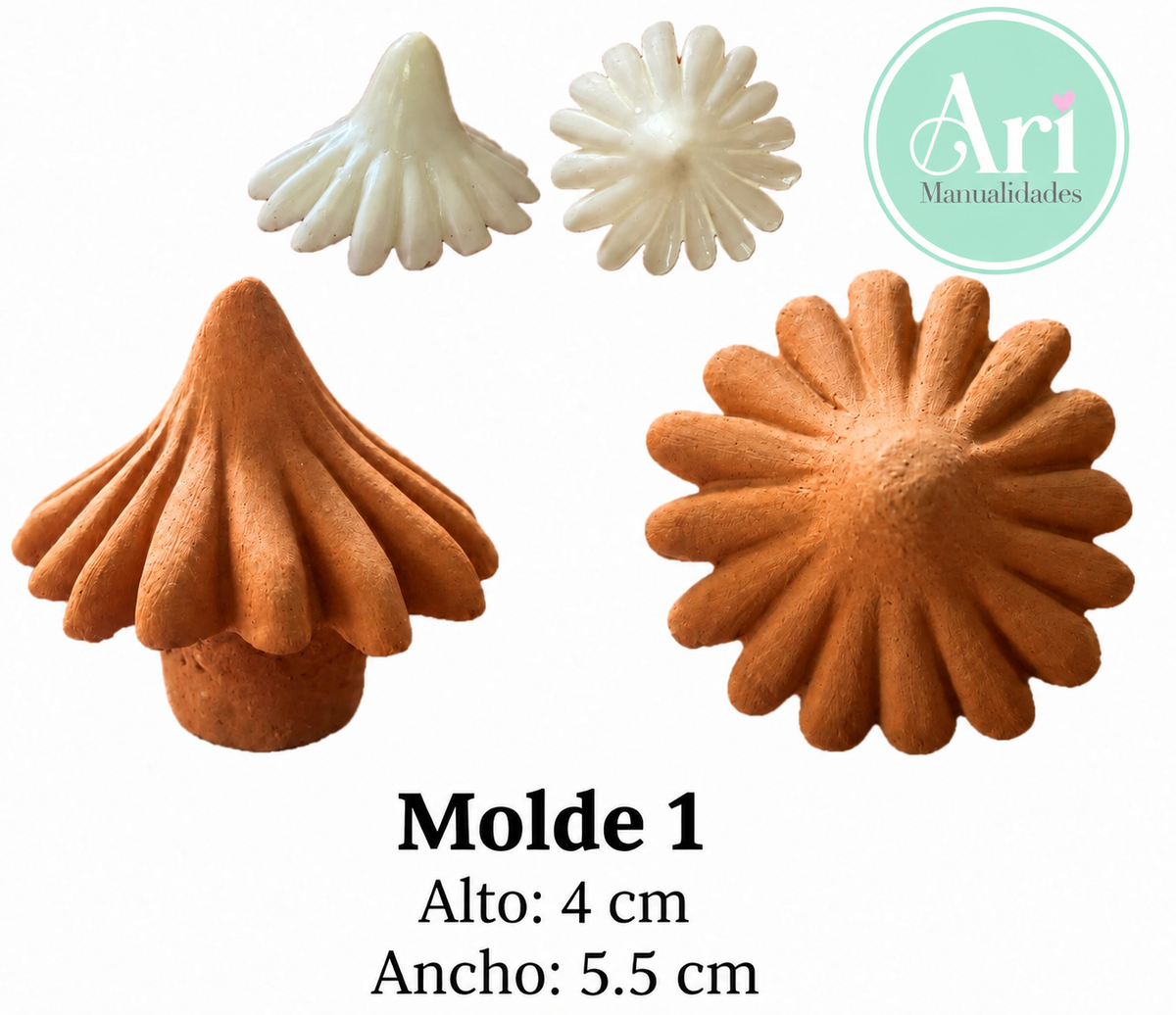 MOLDES PARA VELAS ESCAMADAS