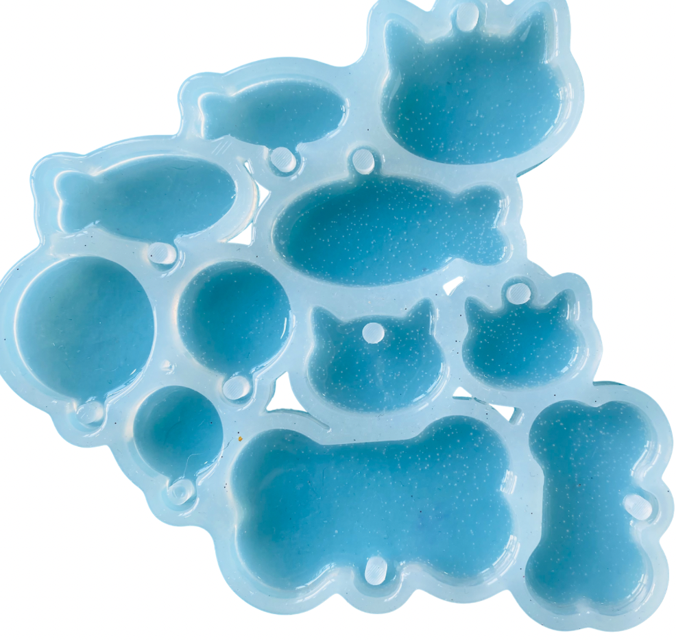MOLDE DE PLAQUITAS PARA MASCOTA