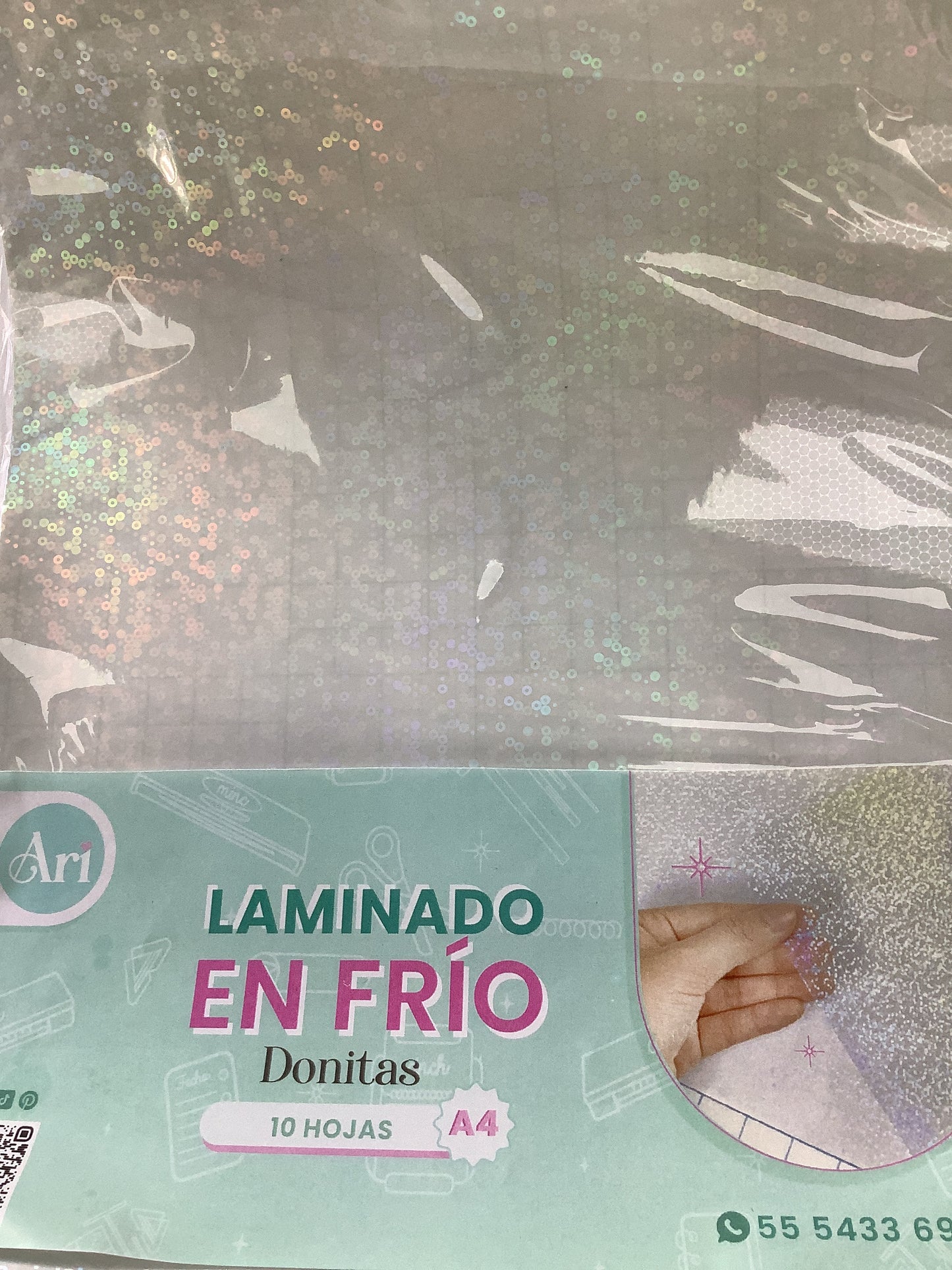 LAMINADO EN FRIO A4 10 HOJAS