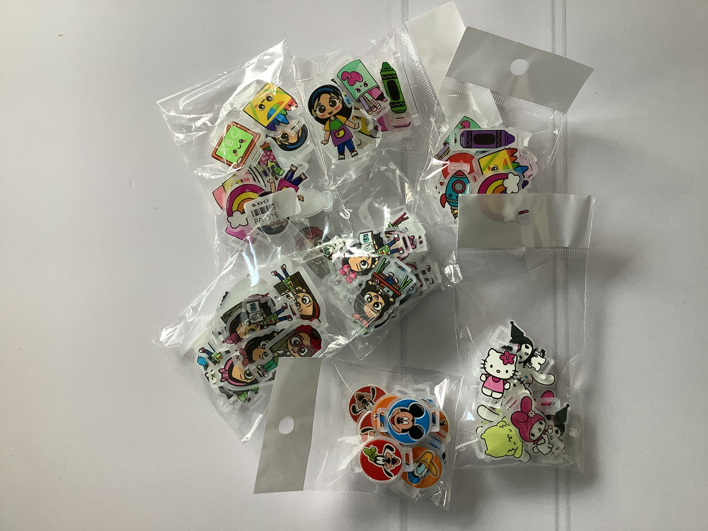 PLAQUITAS FIGURAS ANIMADAS