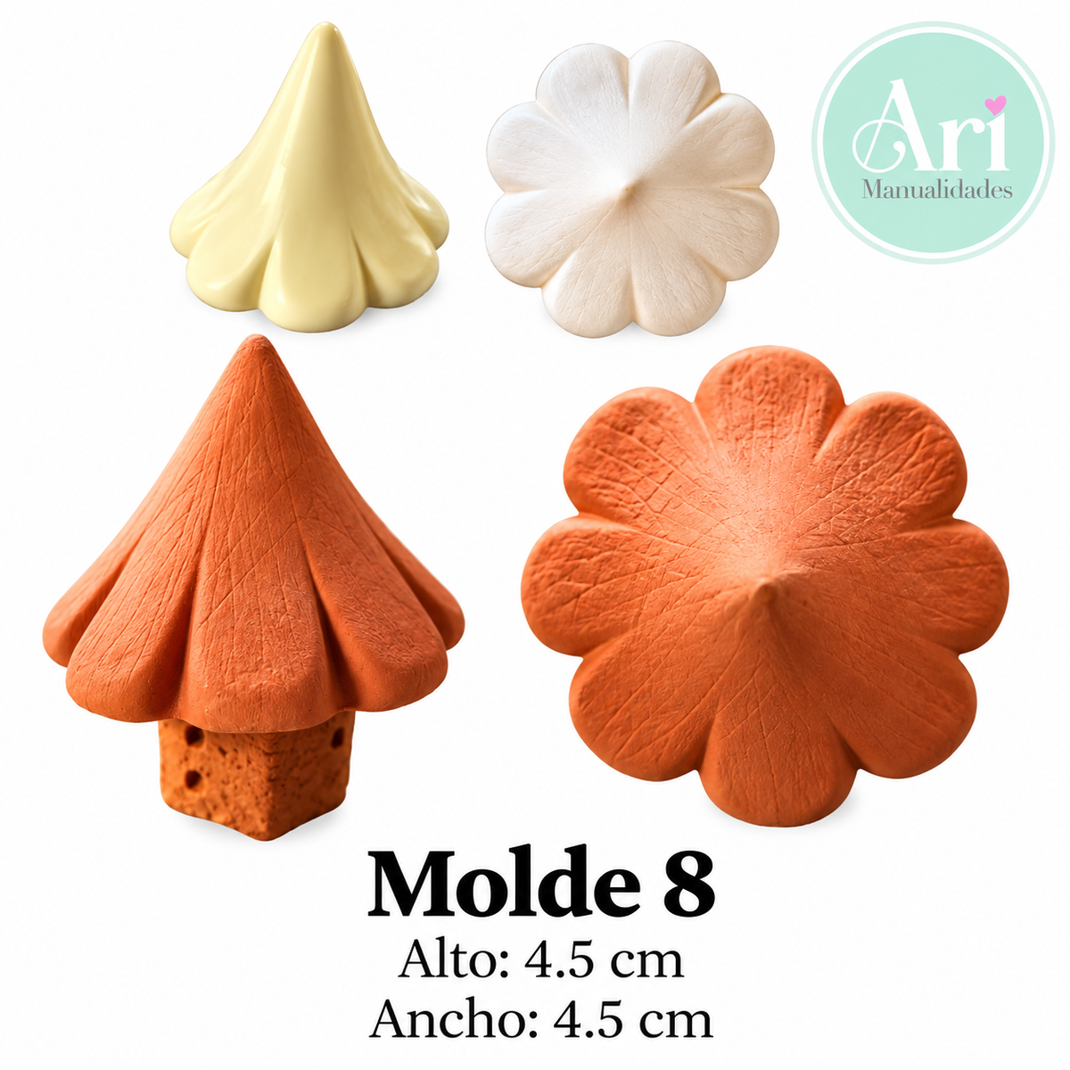 MOLDES PARA VELAS ESCAMADAS