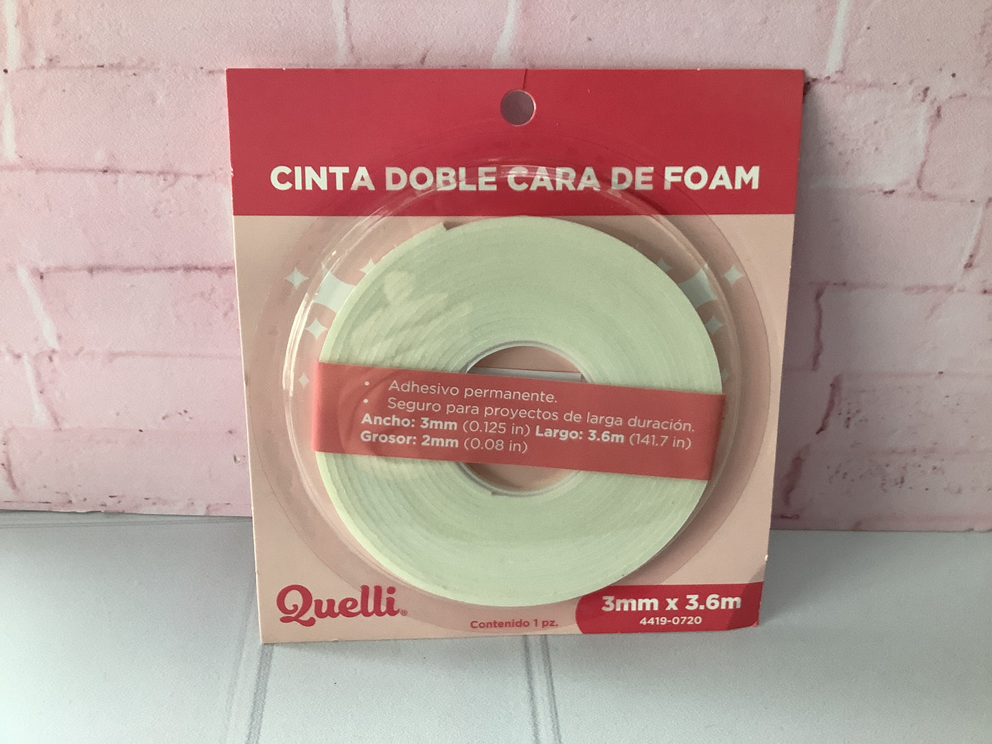 CINTA DOBLE CARA WeR