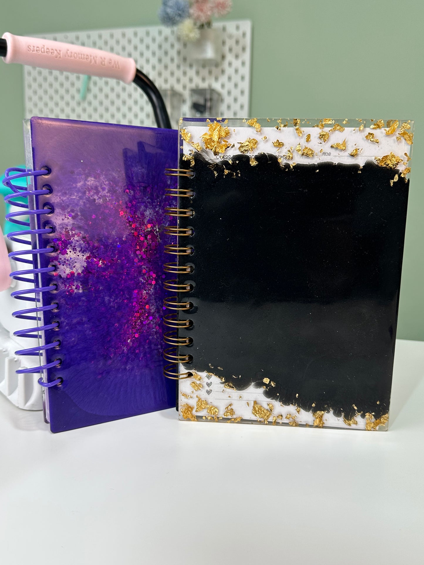 CURSO LIBRETA CON RESINA CON KIT A DOMICILIO