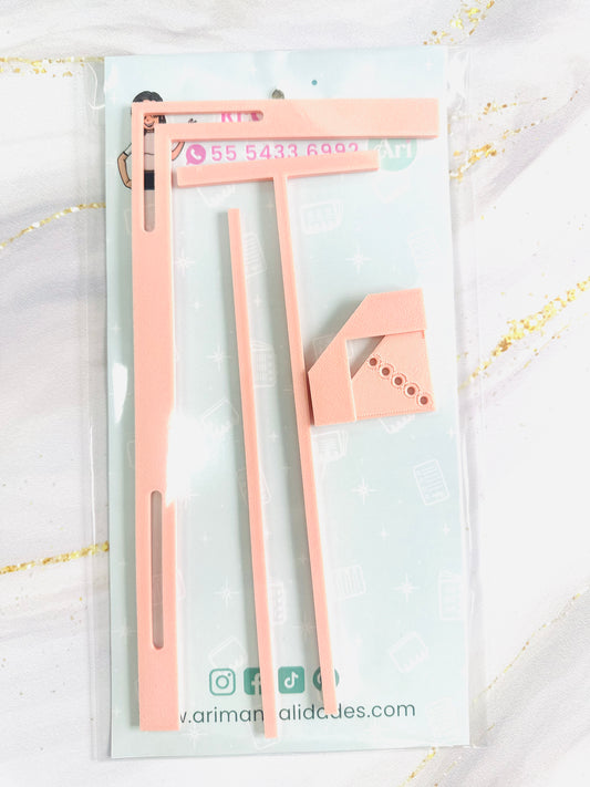 KIT DE REGLETAS
