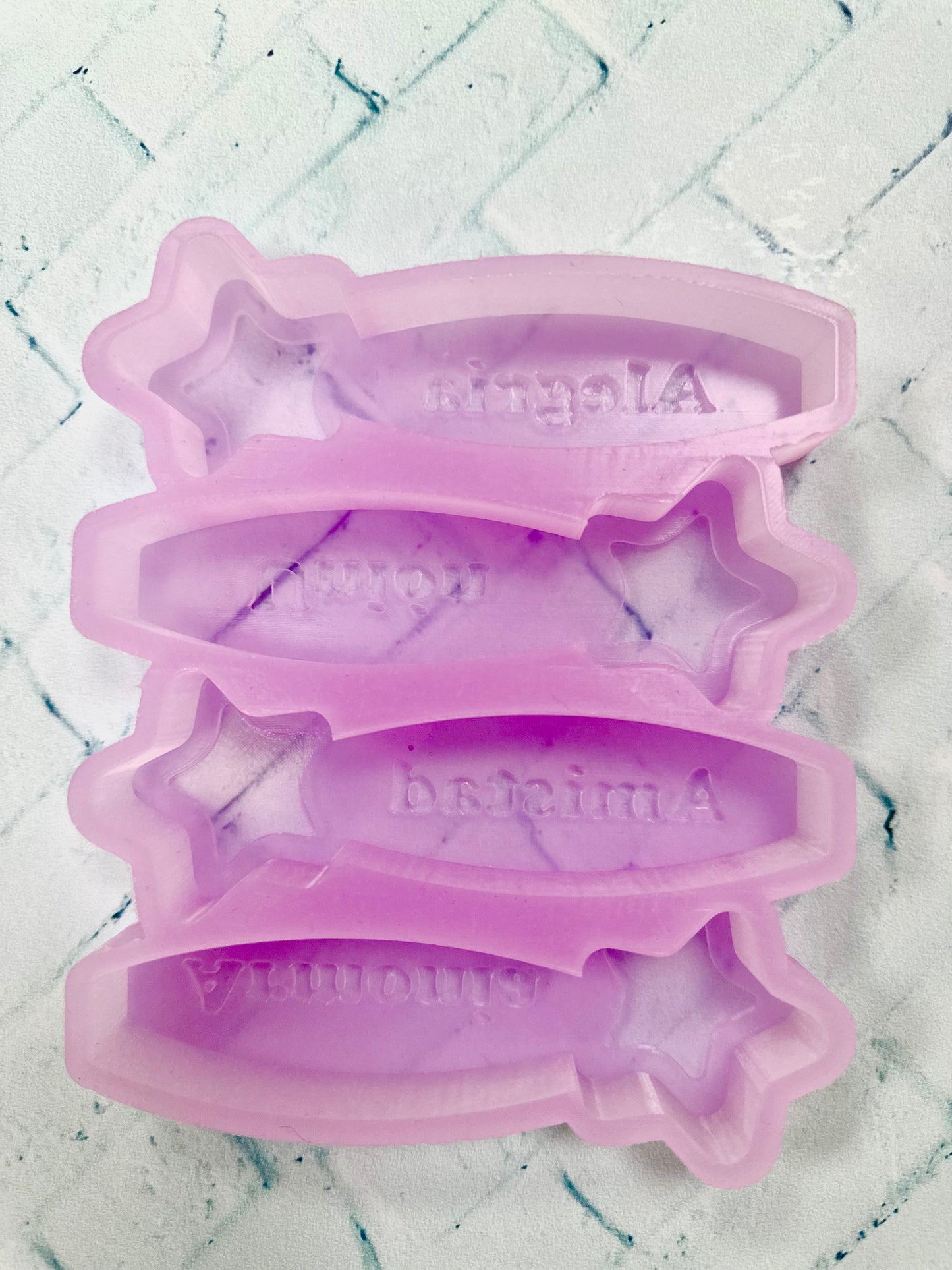 MOLDES DE SILICON VELAS DE ADVIENTO