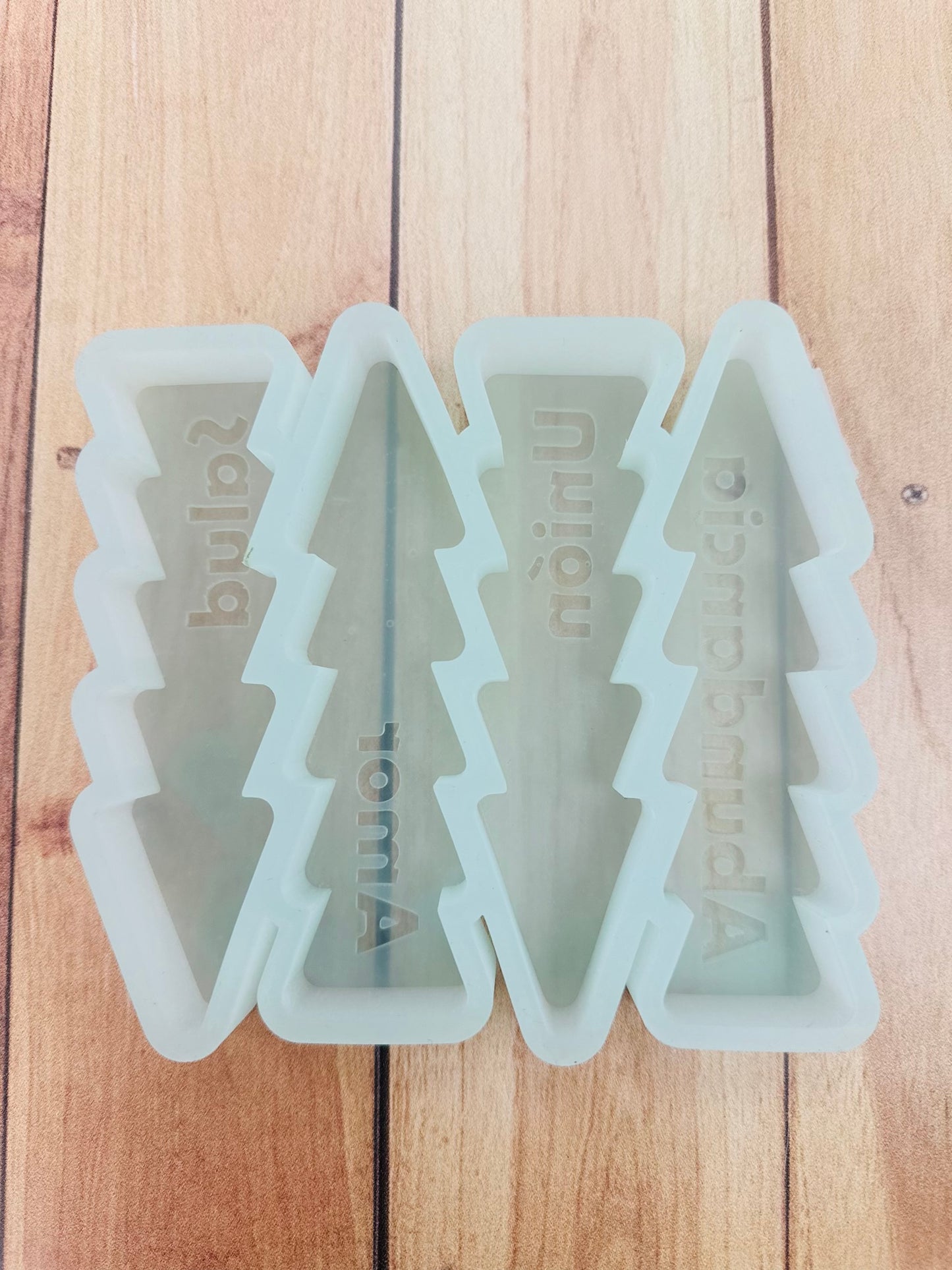 MOLDES DE SILICON VELAS DE ADVIENTO