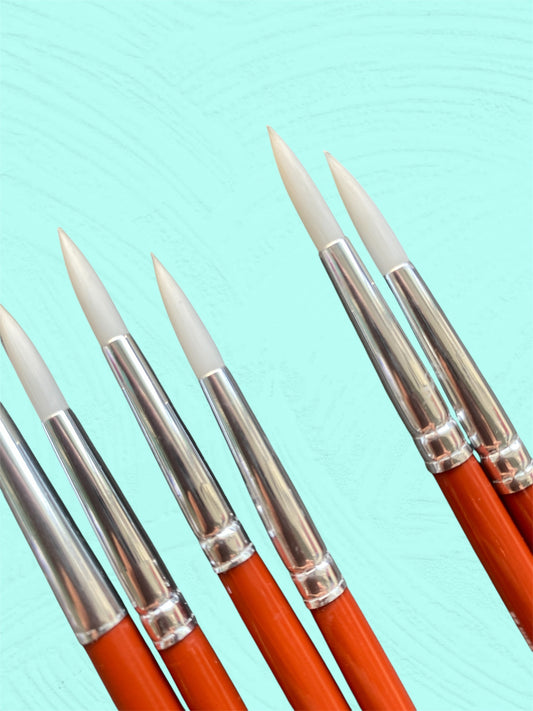 PINCEL REDONDO SINTETICO no.6