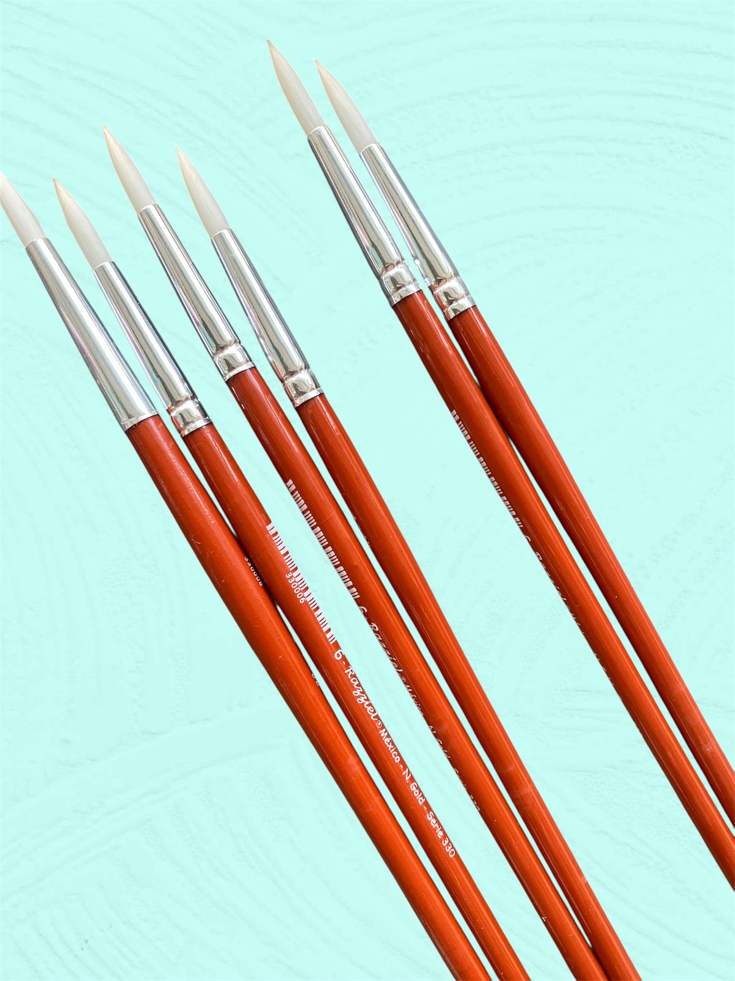 PINCEL REDONDO SINTETICO no.6