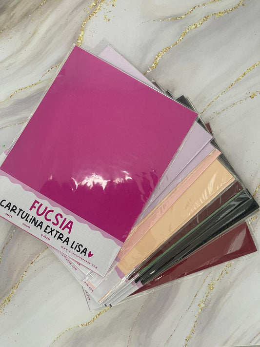CARTULINA DE COLOR PARA APLICAR FOIL