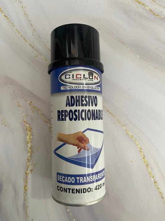 ADHESIVO REPOSICIONABLE SECADO TRANSPARENTE 420ML