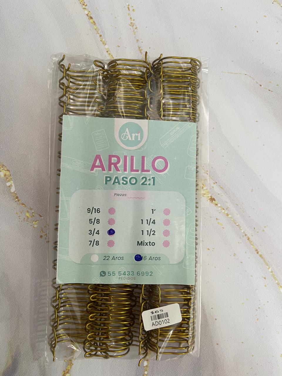 ARILLO 3/4 16 ARILLOS