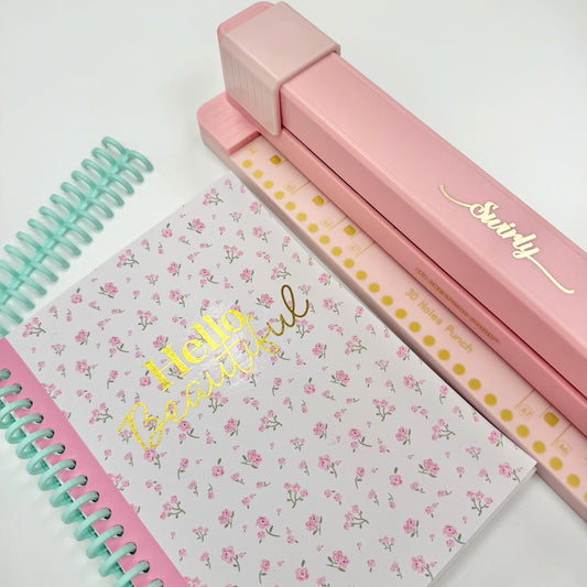 SWIRLY PERFORADORA DE LIBRETAS